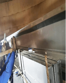 第一道密封：模块之间加装IXPE密封胶条